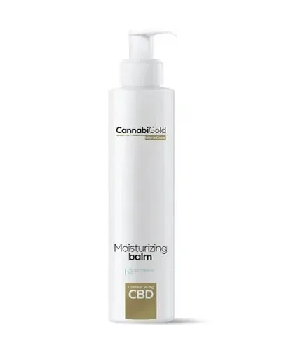 CannabiGold Ultra Care Moisturizing, balsam nawilżający do skóry suchej i wrażliwej