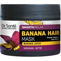 Dr. Santé Banana Smooth Relax maska do włosów Sok z banana i Olejek murumuru, 300 ml