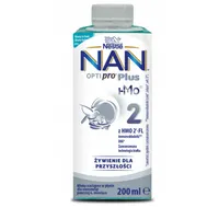 Nan Optipro Plus 2, mleko w płynie, 200 ml