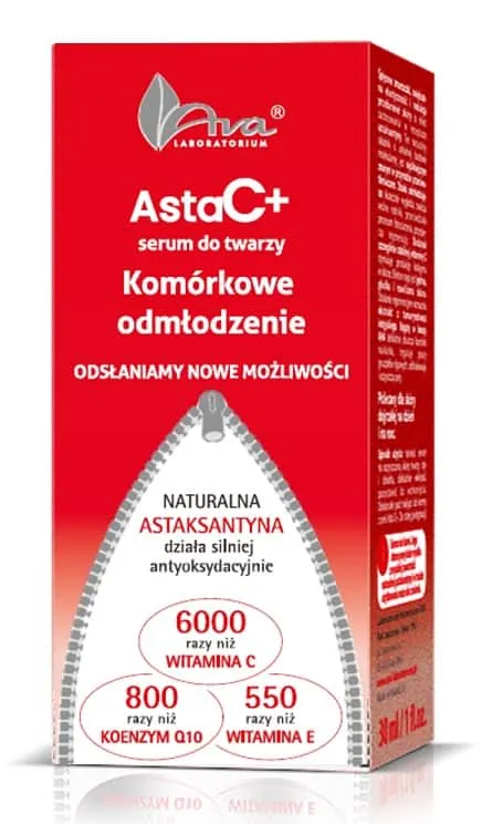 Ava Asta C+, komórkowe odmłodzenie, serum do twarzy, 30 ml