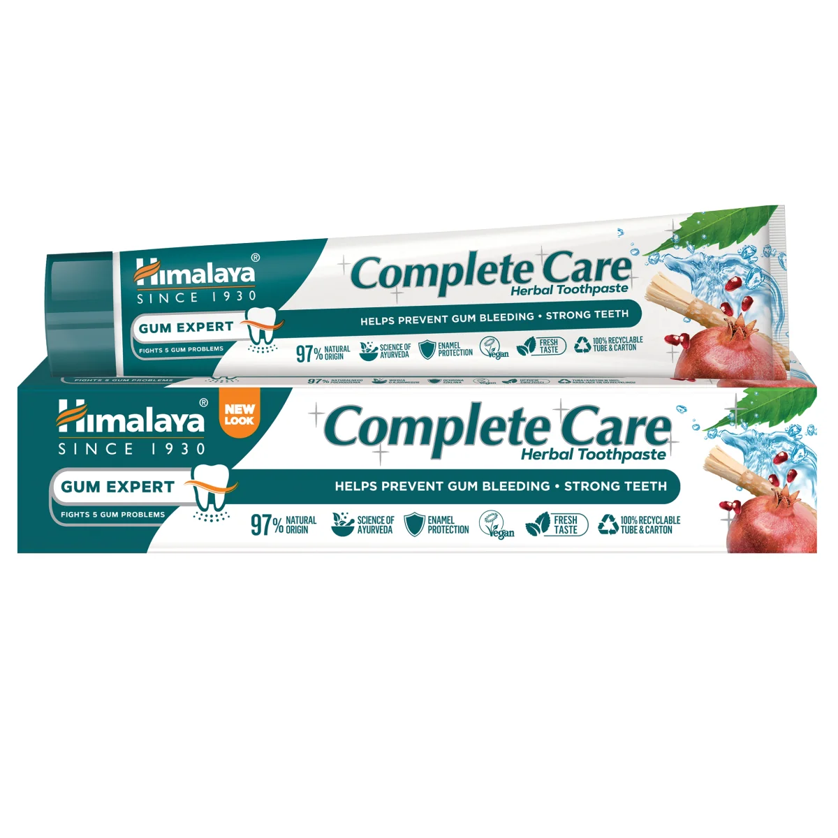 Himalaya Gum Expert ziołowa pasta do zębów na krwawiące dziąsła Complete Care, 75 ml
