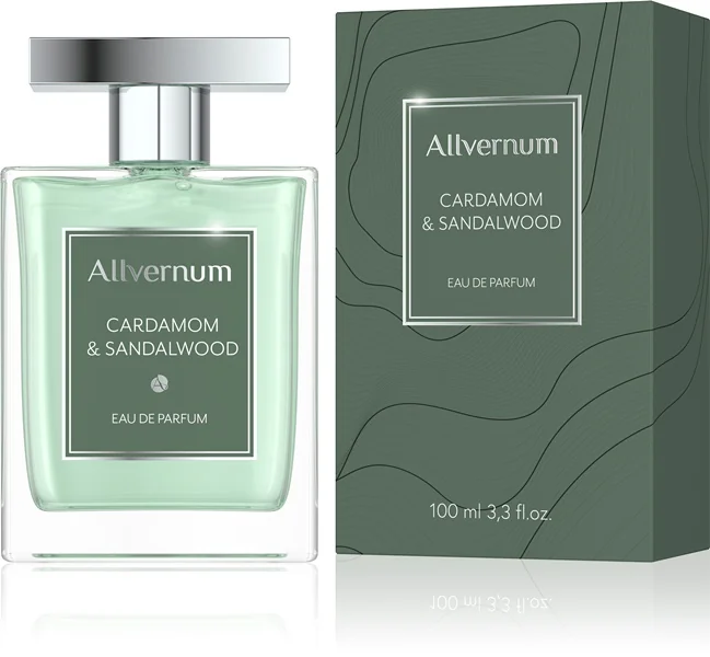 Allvernum woda perfumowana męska Cardamom & Sandalwood, 100 ml