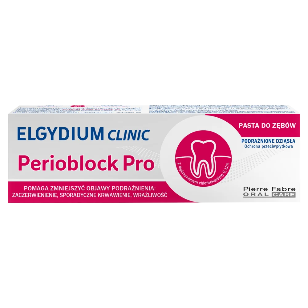 Elgydium Clinic Perioblock Pro pasta do zębów, 50 ml
