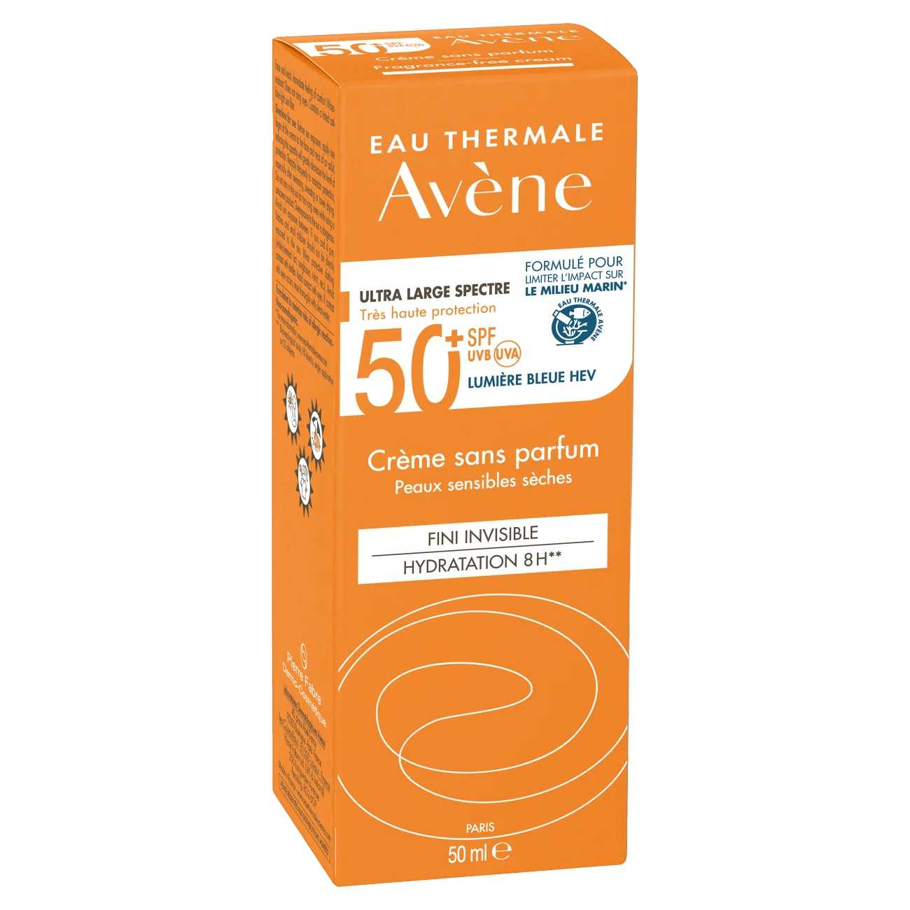 Avene Eau Thermale krem bez zapachu SPF 50+, 50 ml