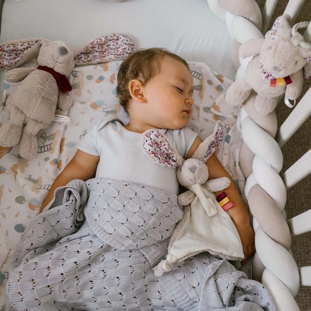 Babyono Rabbit Milly zabawka dla dzieci z pozytywką, 1 szt.