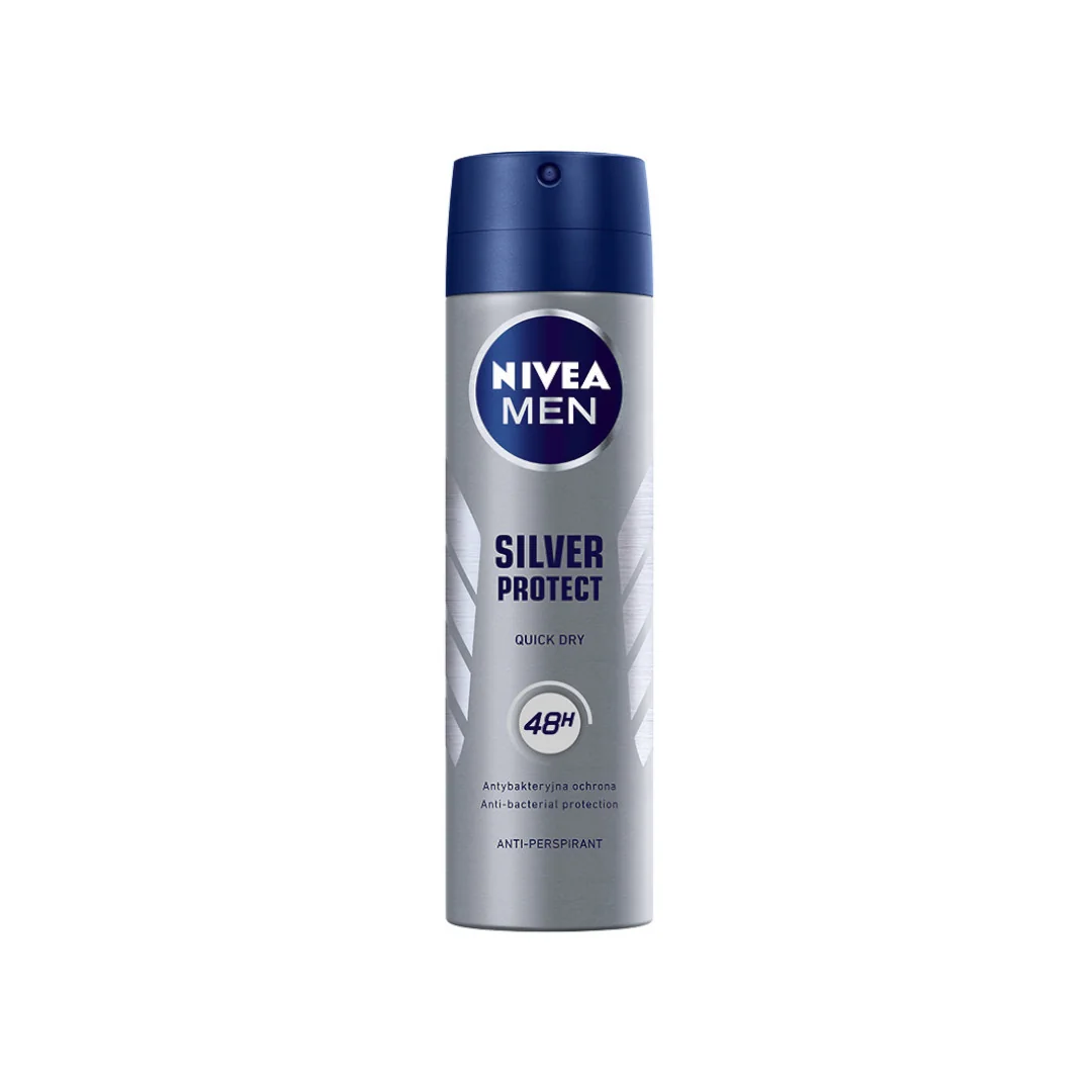 Nivea Men Silver Protect antyperspirant w sprayu, 150 ml