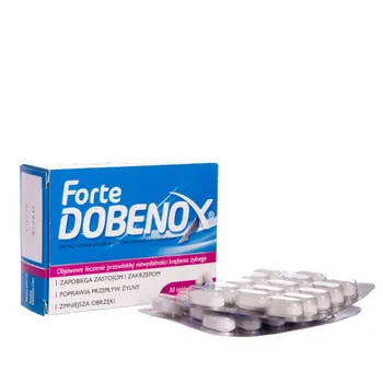 Forte DOBENOX, Calcii dobesilas monohydricus, 500 mg tabletki powlekane, 30 tabletek 
