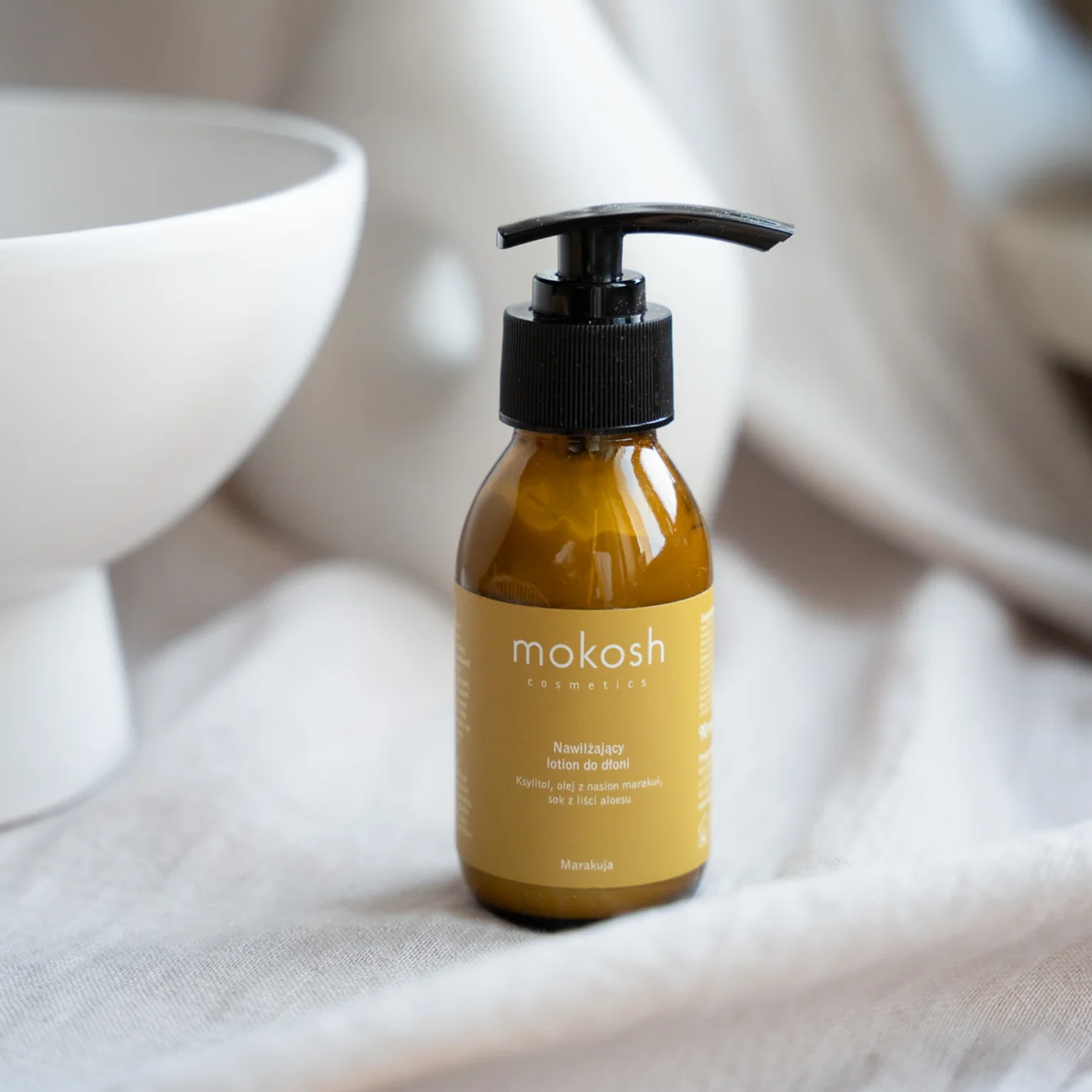 Mokosh nawilżający lotion do dłoni marakuja, 90 ml