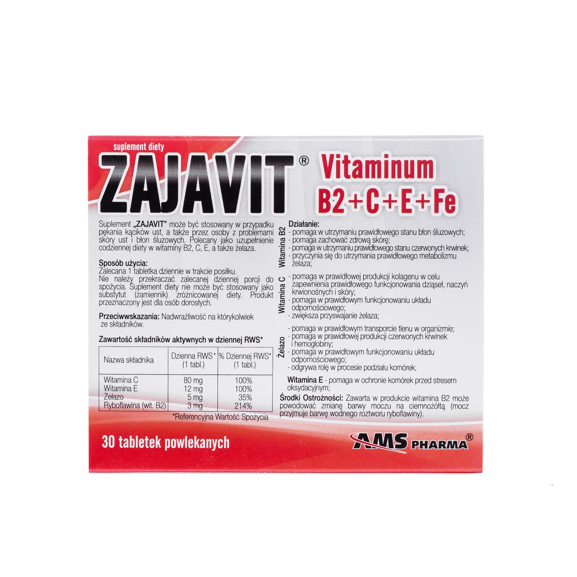 Zajavit, suplement diety, 30 tabletek 