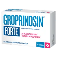 Groprinosin Forte,1000mg, 10 tabletek