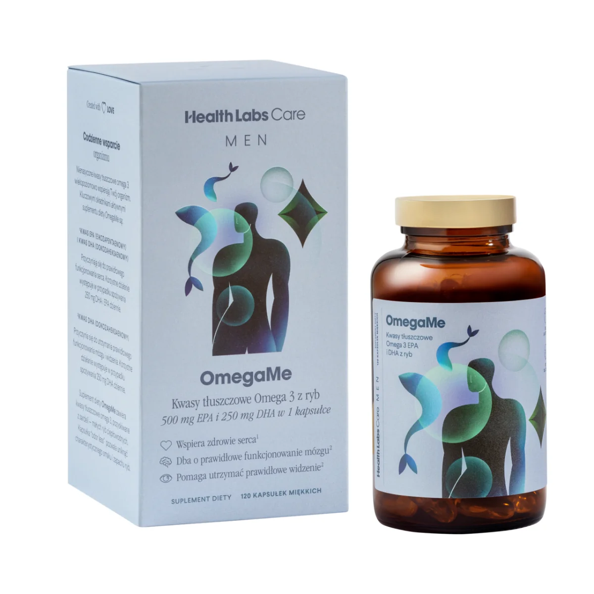 Health Labs Care OmegaMe MEN 120 kapsułek
