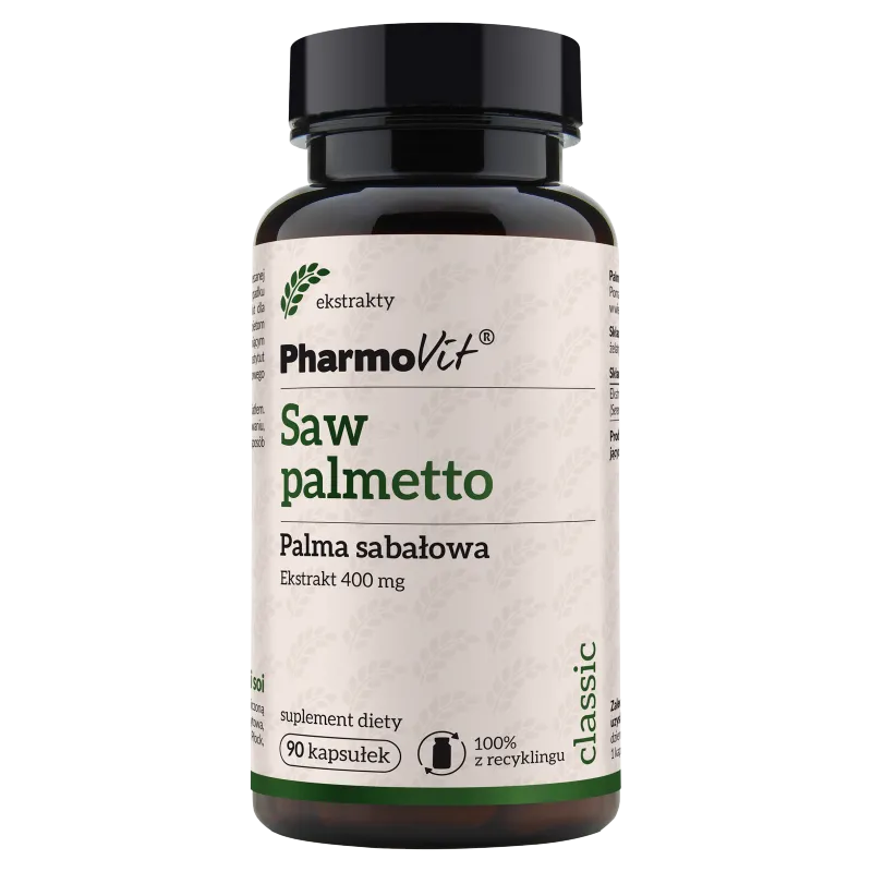 Saw Palmetto Pharmovit, suplement diety, 90 kapsułek