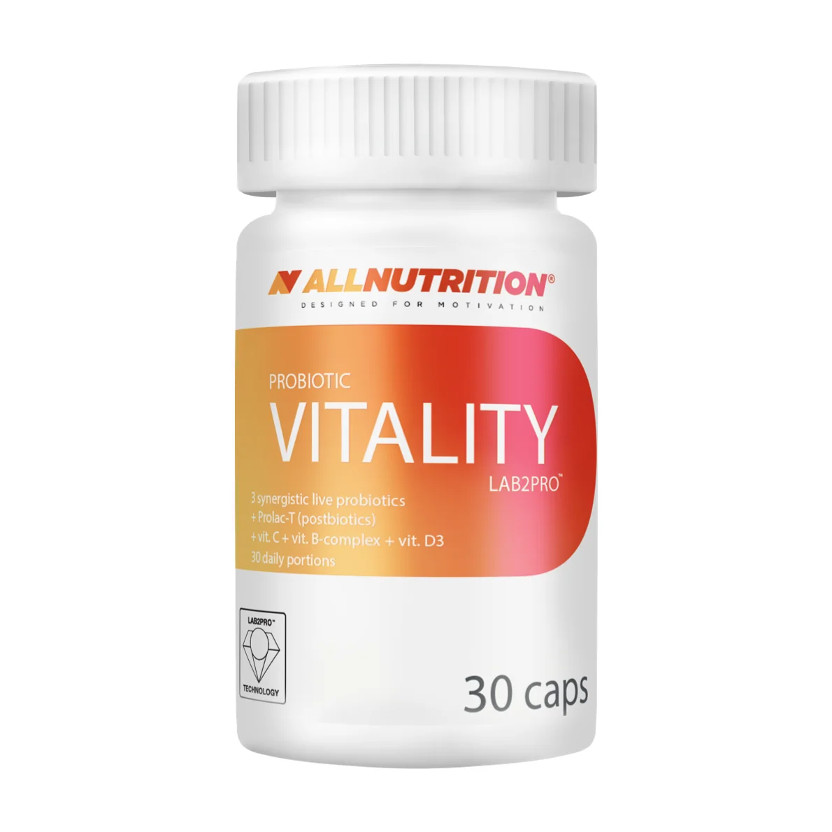 Allnutrition Probiotic Vitality lab2pro 30 kapsułek