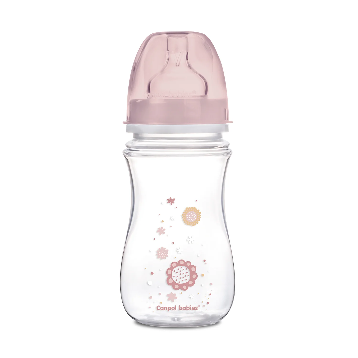 Canpol Babies butelka szerokootworowa antykolkowa, 3-6 miesiąca, 240 ml