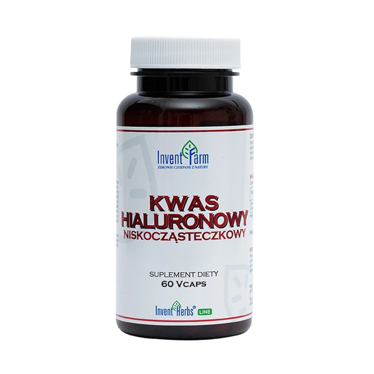 Invent Farm Kwas Hialuronowy 60 kapsułek