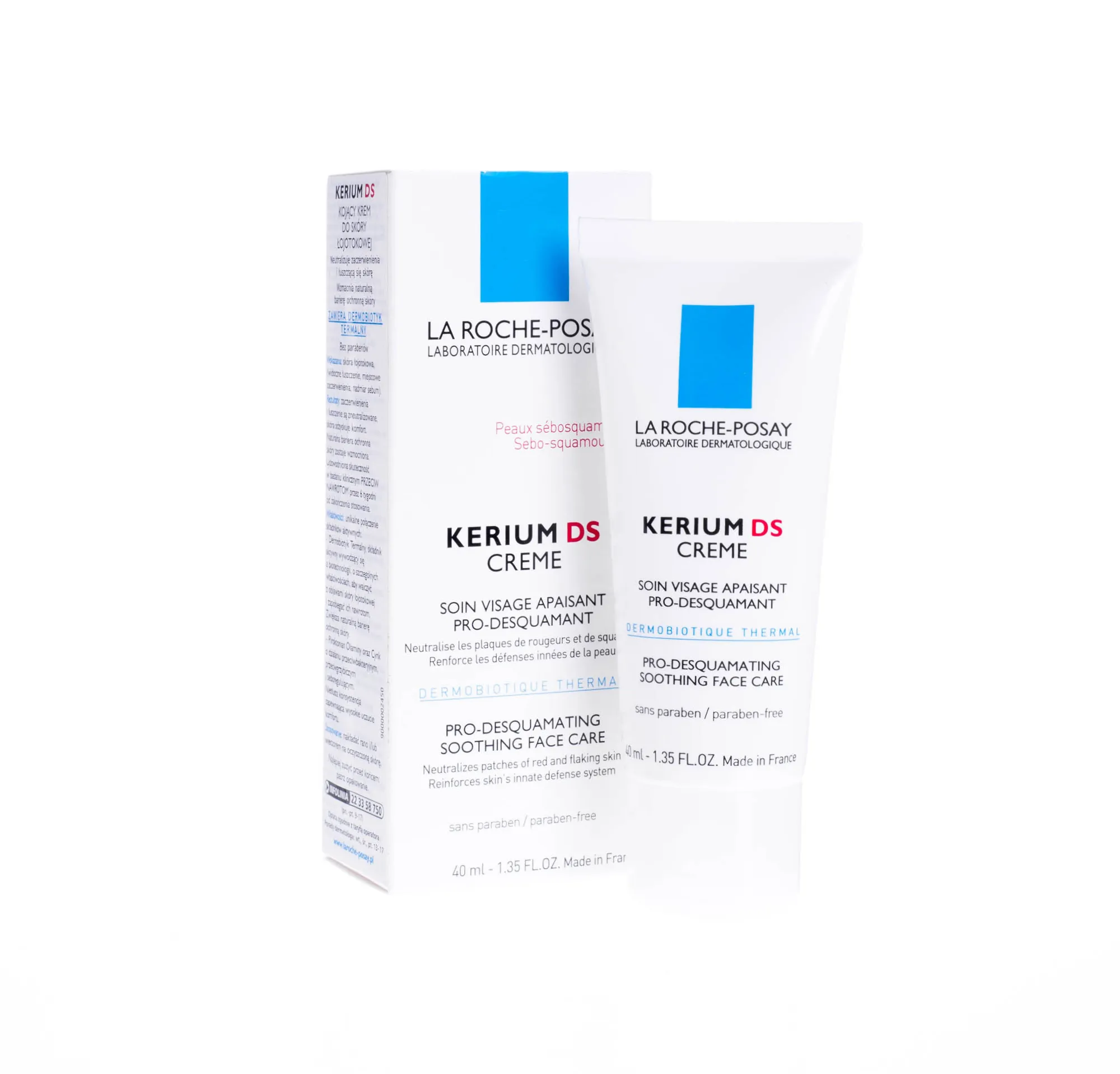 La Roche-Posay Kerium DS, krem kojący, skóra łojotokowa, 40 ml 