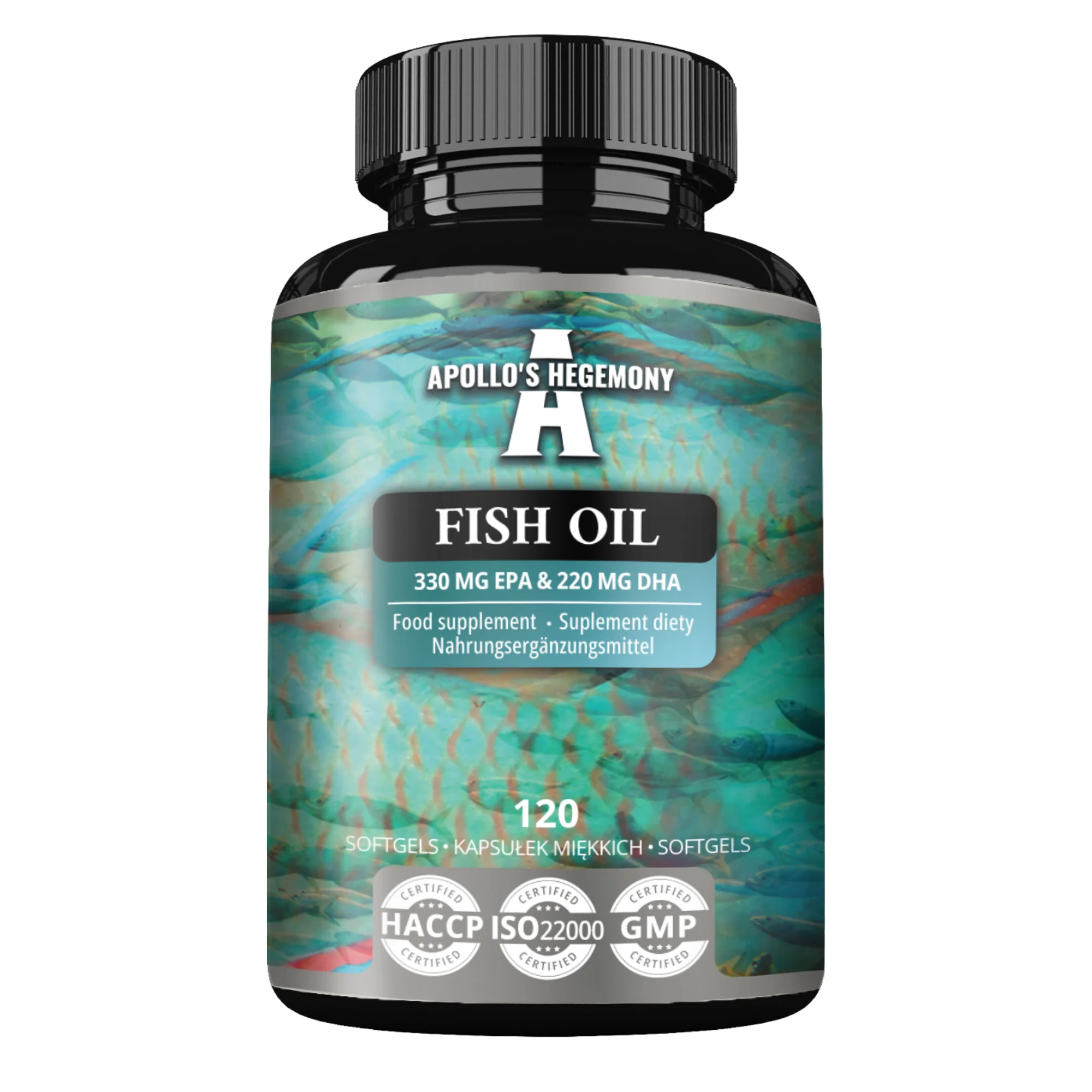 Apollo's Hegemony Fish Oil 120 kapsułek