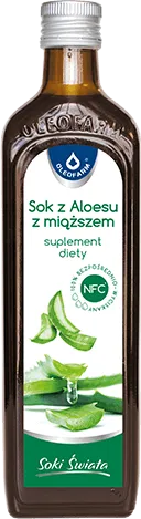 Aloevital Sok z aloesu z miąższem, suplement diety, 500 ml