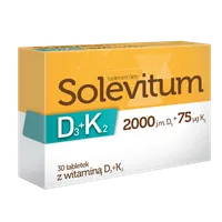 Solevitum D3+K2, suplement diety, 30 tabletek