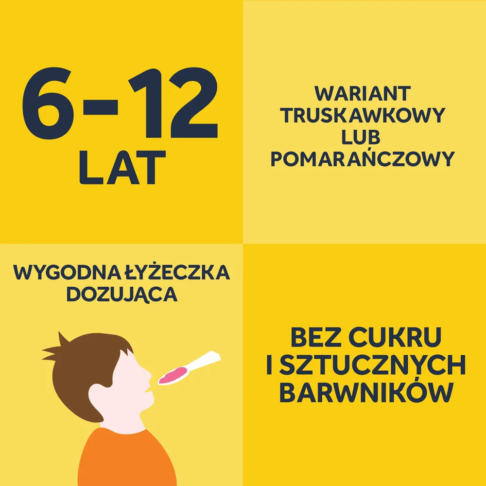 Nurofen dla dzieci Junior truskawkowy 40 mg/ml, zawiesina doustna, 100 ml