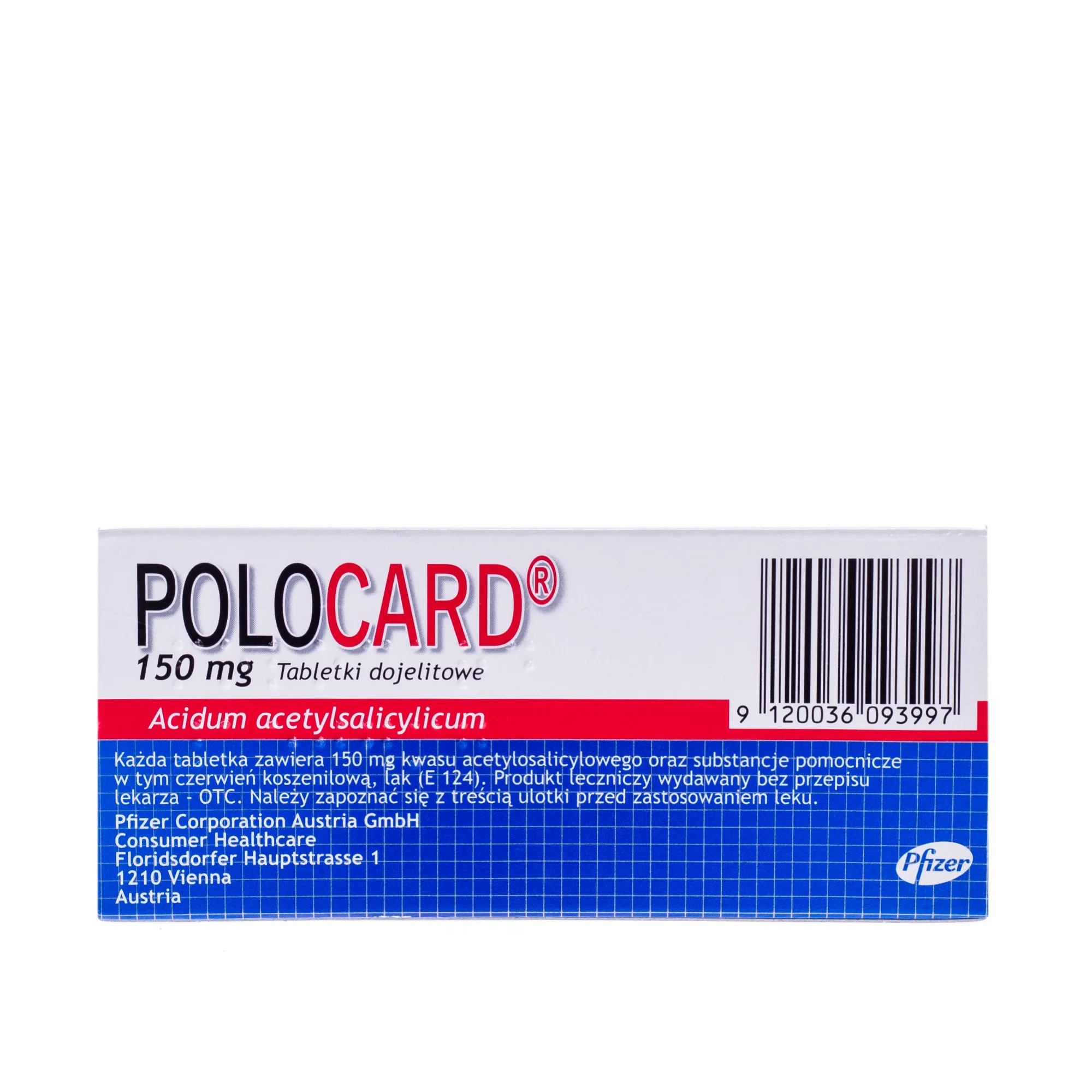 Polocard, 150 mg, 120 tabletek dojelitowych 