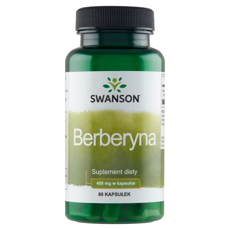 Swanson Berberyna suplement diety, 60 kapsułek