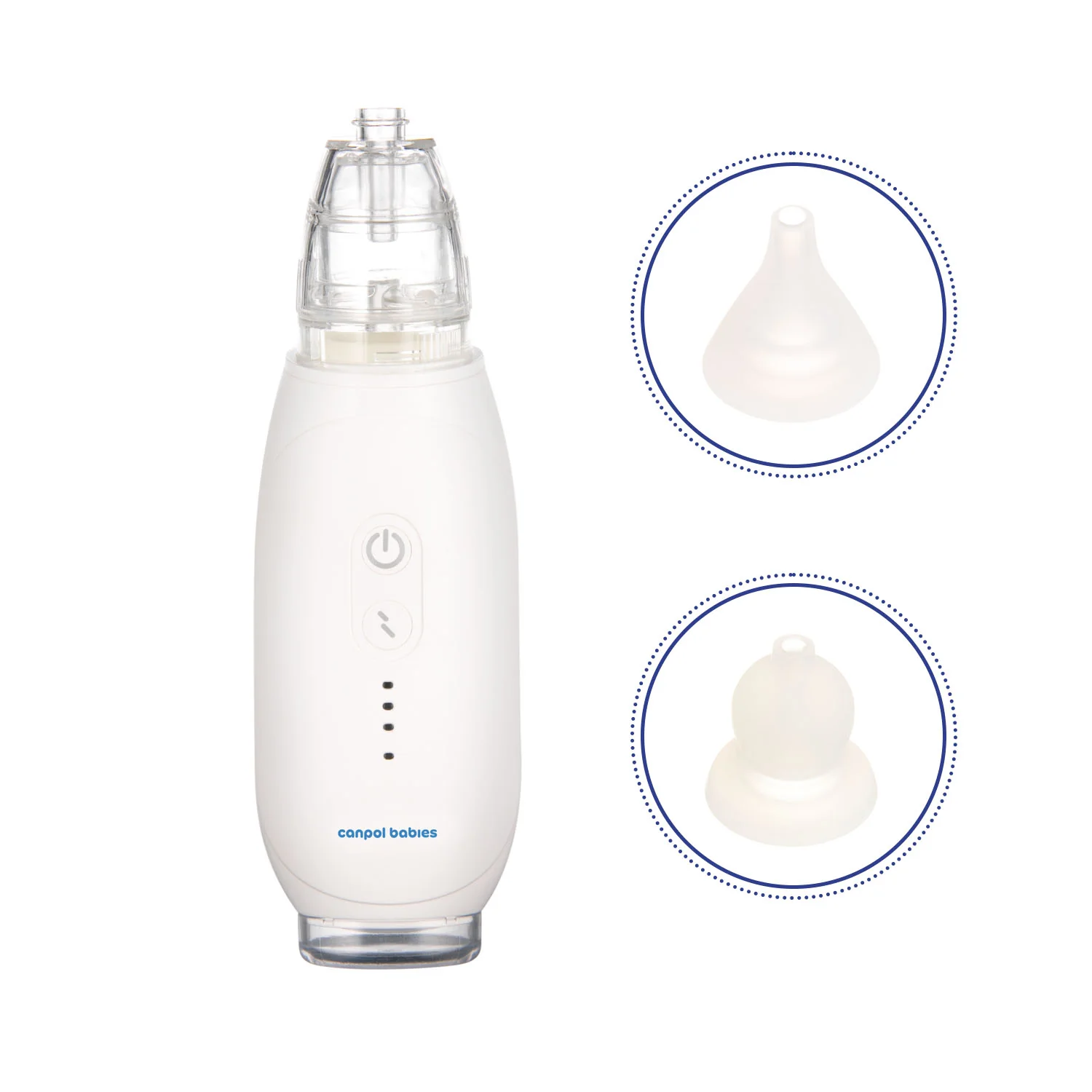 Canpol Babies Elektryczny aspirator do nosa Easy Natural 9/319, 1 sztuka