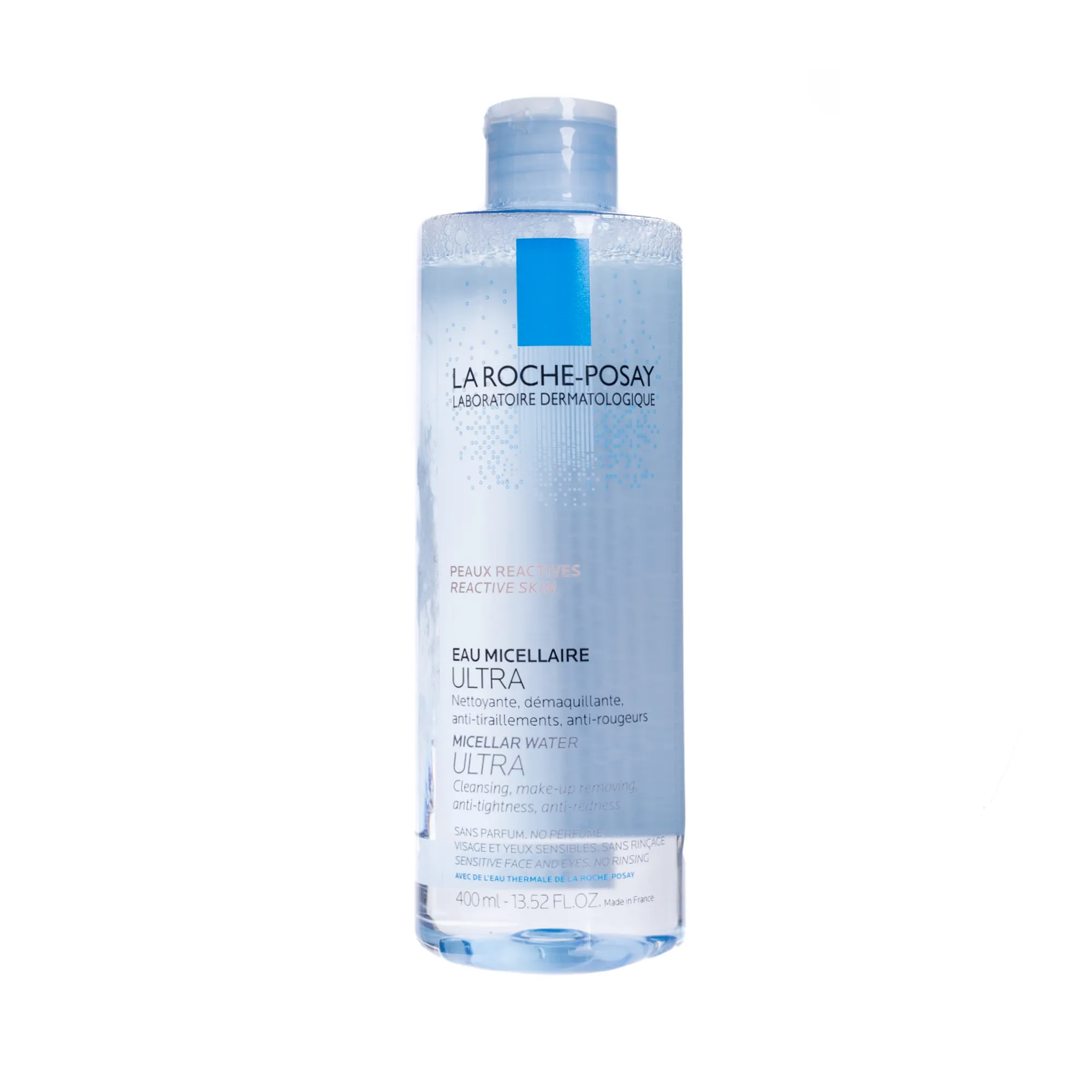La Roche-Posay, ultra woda micelarna, skóra bardzo wrażliwa, reaktywna, 400 ml 