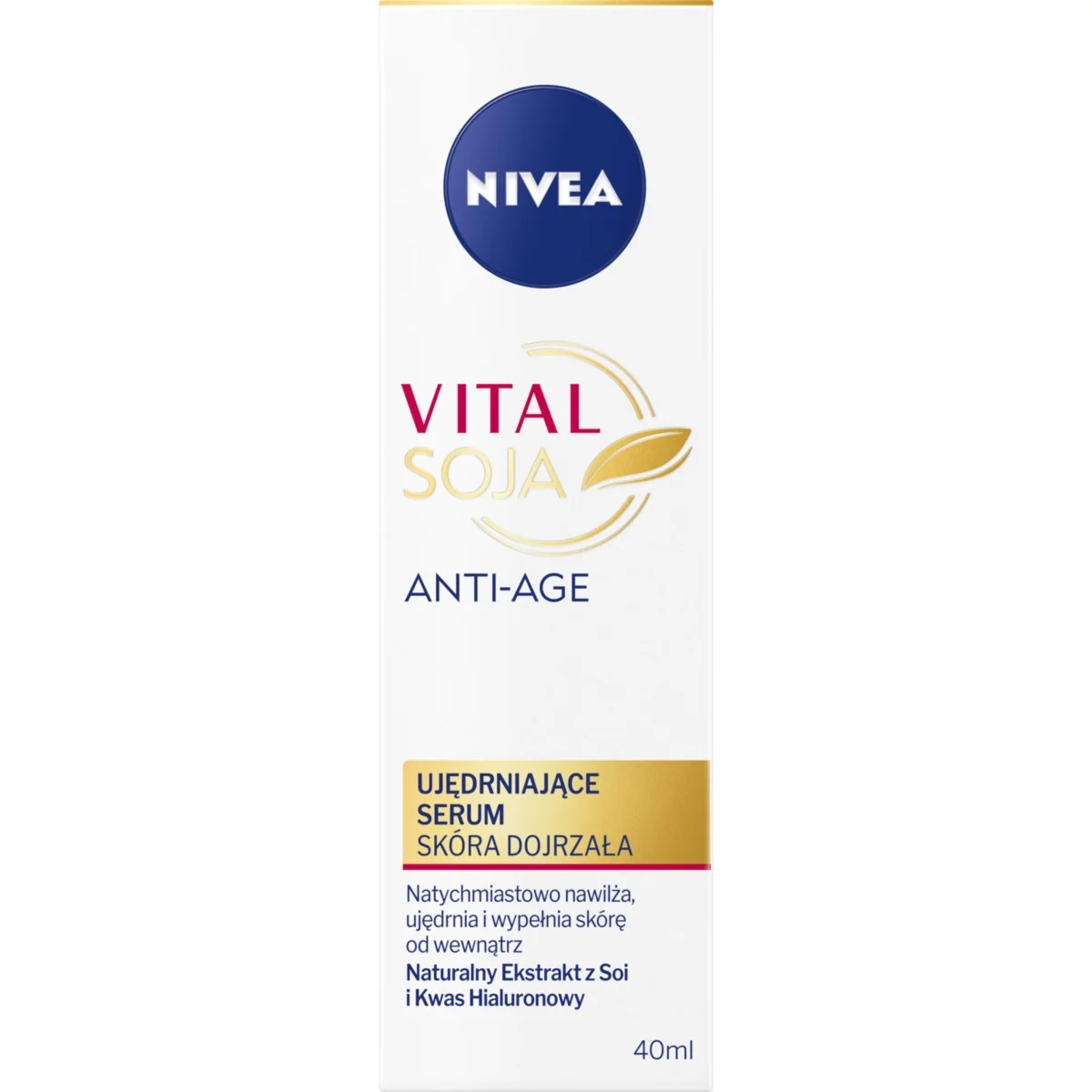 Nivea Vital Soja ujędrniające serum do skóry dojrzałej, 40 ml