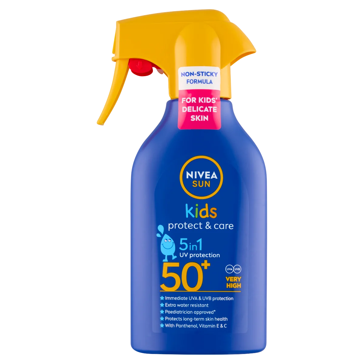 Nivea Sun Kids Protect & Care spray do opalania dla dzieci SPF50+, 250 ml