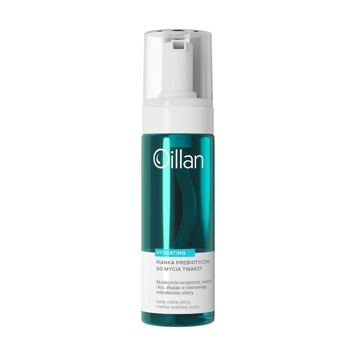 Oillan Hydrating pianka prebiotyczna do mycia twarzy, 150 ml