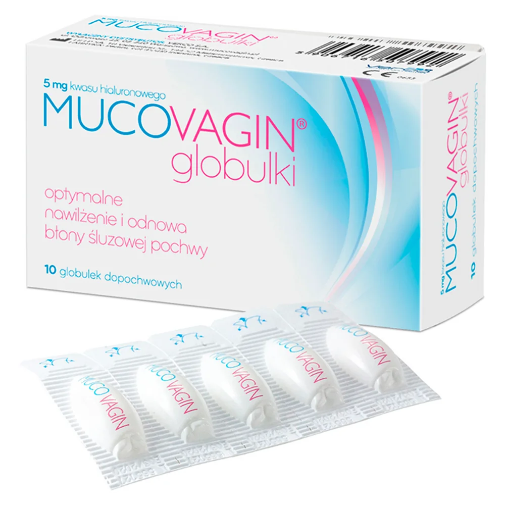 Mucovagin 5 mg globulki dopochwowe, 10 sztuk