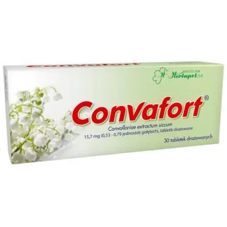 Convafort, 30 tabletek drażowanych