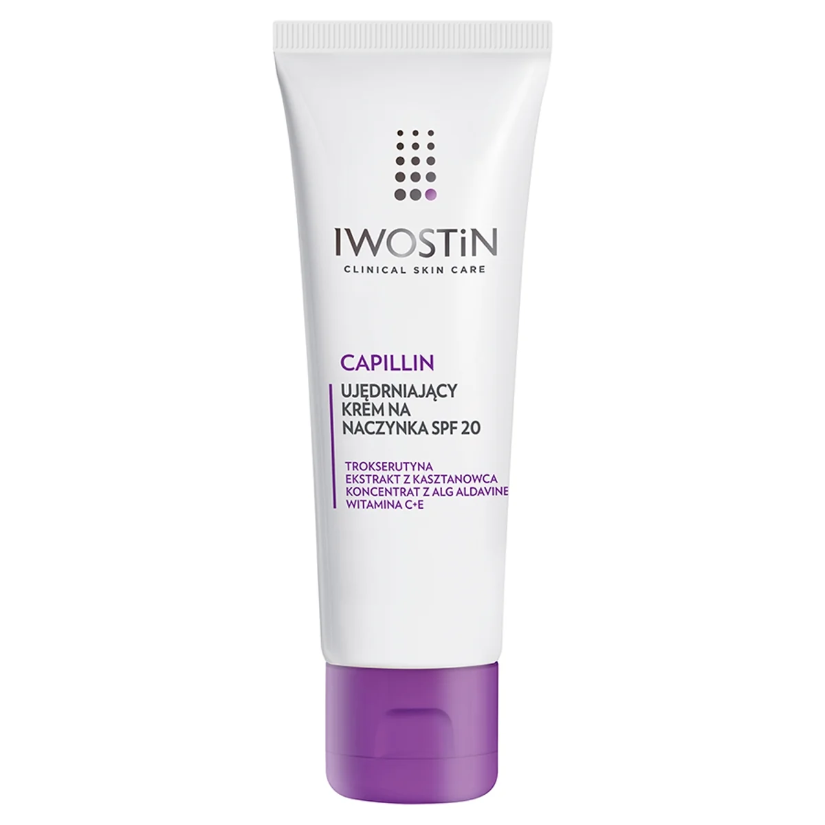 Iwostin Capillin ujędrniający krem na naczynka, SPF 20, 40 ml