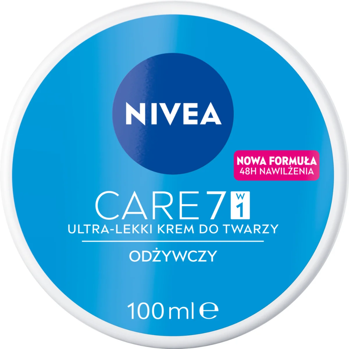 Nivea Care 7w1 ultra-lekki odżywczy krem do twarzy, 100 ml