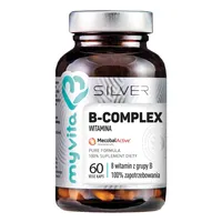 MyVita Silver, Witamina B Complex 100%, suplement diety, 60 kapsułek