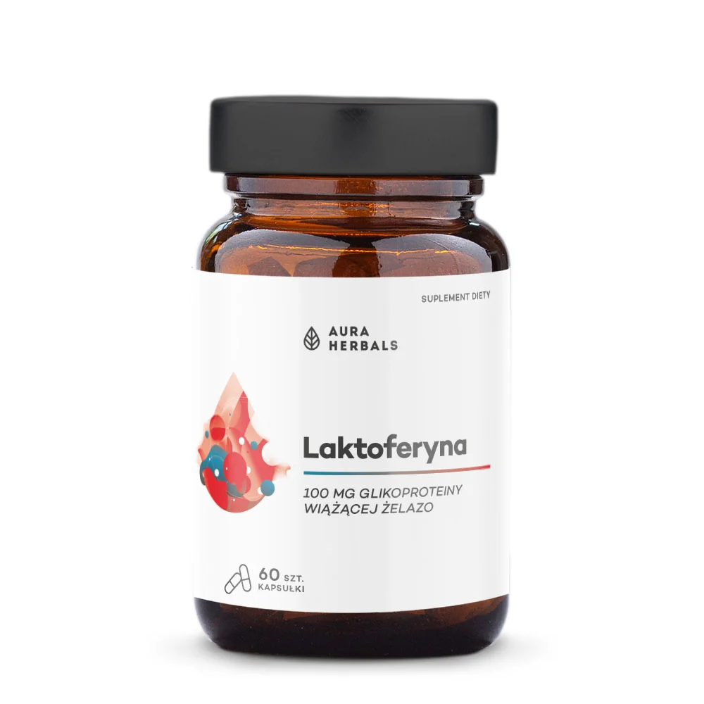 Aura Herbals Laktoferyna 60 kapsułek