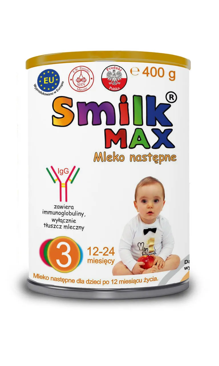 Smilk Max 3 mleko modyfikowane, 400 g