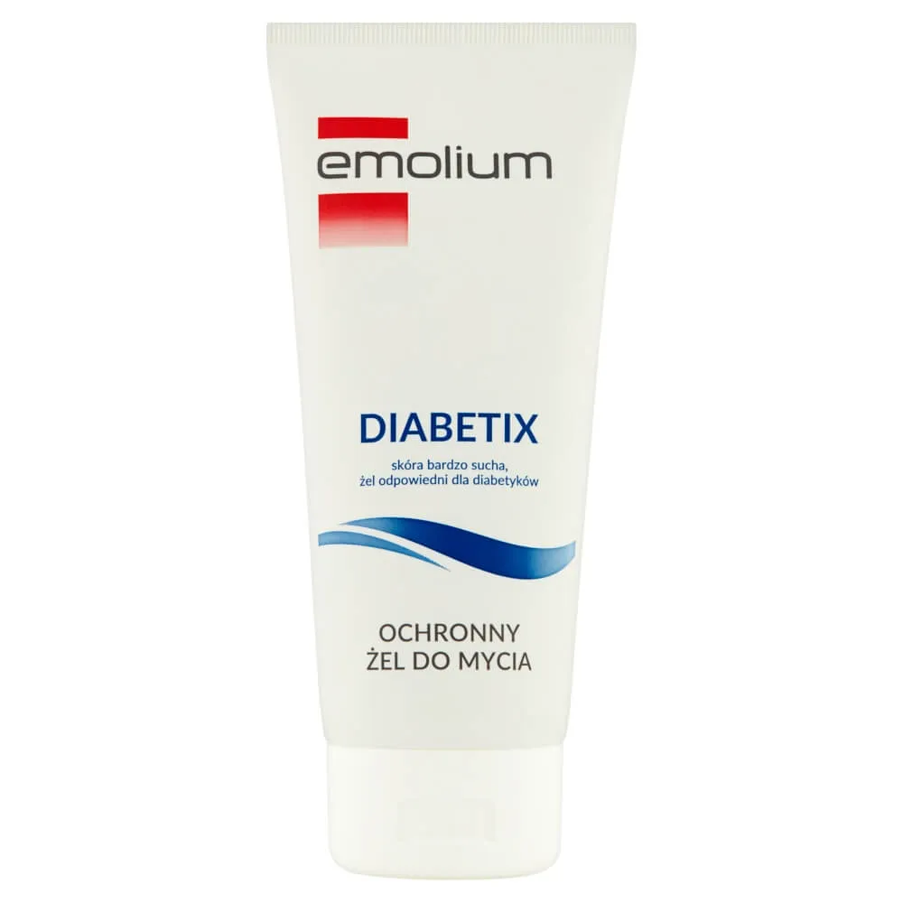 Emolium Diabetix, ochronny żel do mycia, 200 ml 