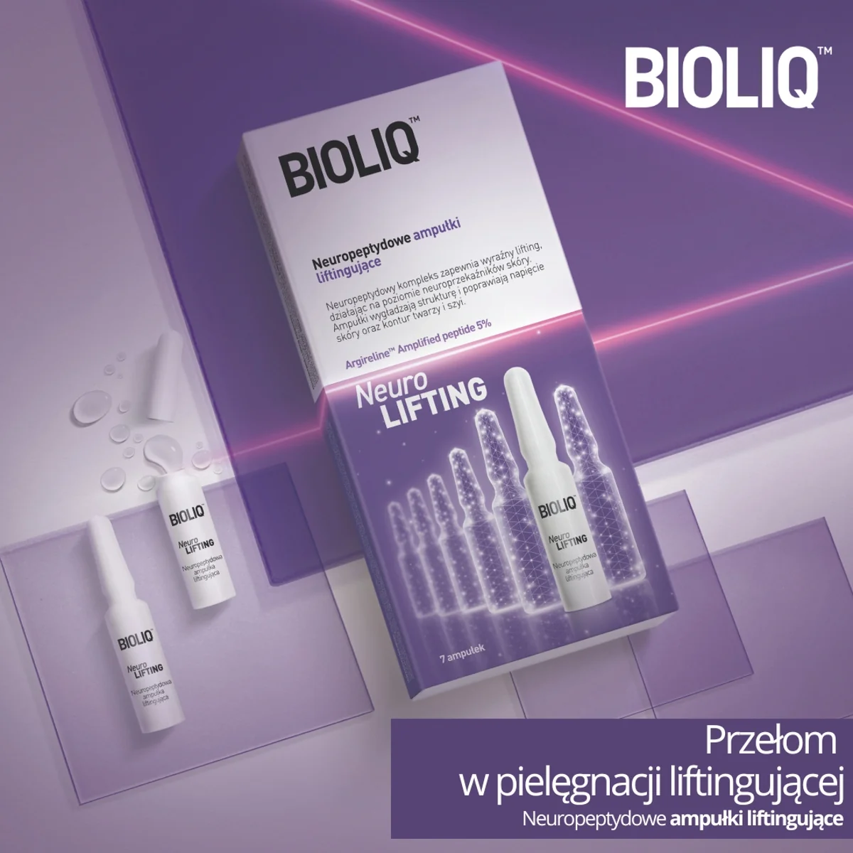 Bioliq neuropeptydowe ampułki liftingujące, 7 x 1,5 ml