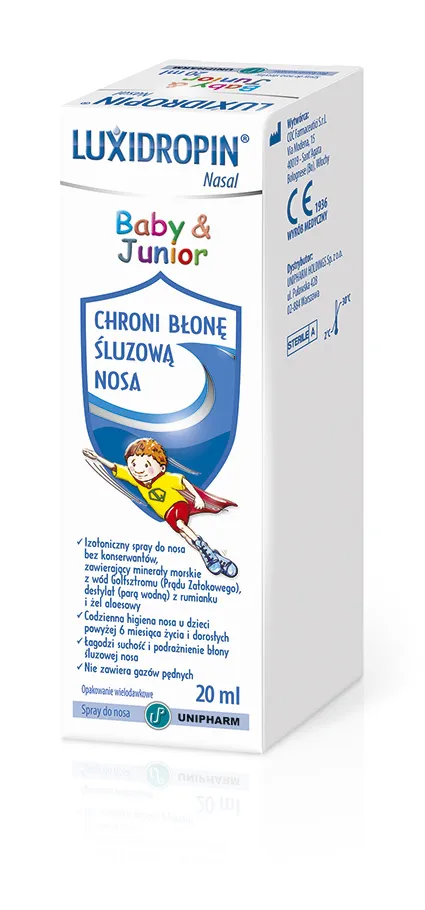 Luxidropin Baby & Junior Nasal, spray do nosa, 20 ml