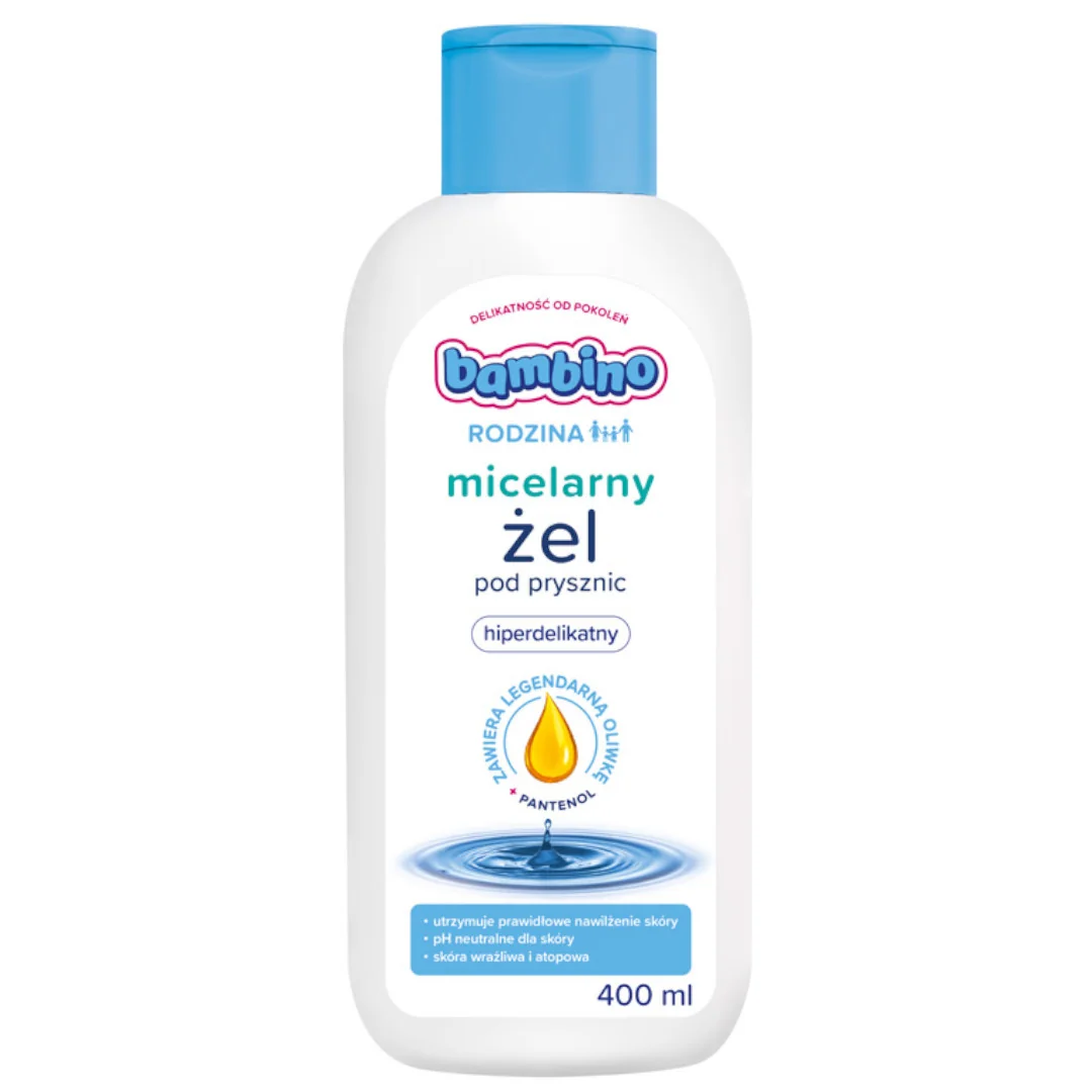 Bambino Rodzina micelarny żel pod prysznic, 400 ml