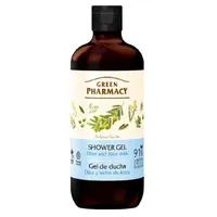 Green Pharmacy Herbal Care żel pod prysznic Oliwki i Mleko ryżowe, 500 ml