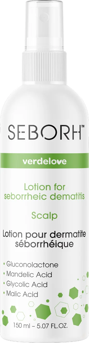 Verdelove Seborh Płyn na łojotokowe zapalenie skóry głowy, 150 ml