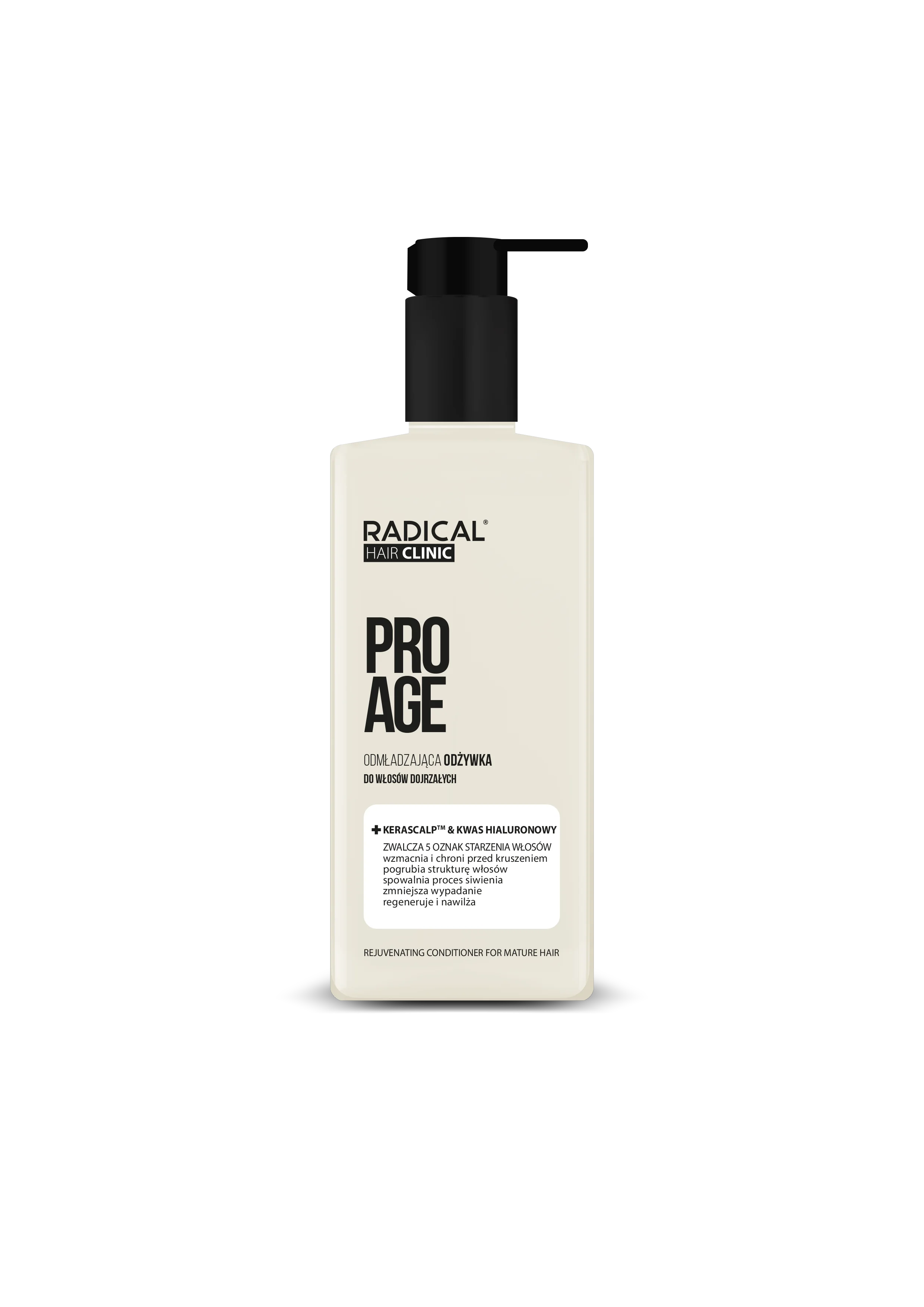 Radical Pro Age odmładzająca odżywka do włosów dojrzałych, 200 ml