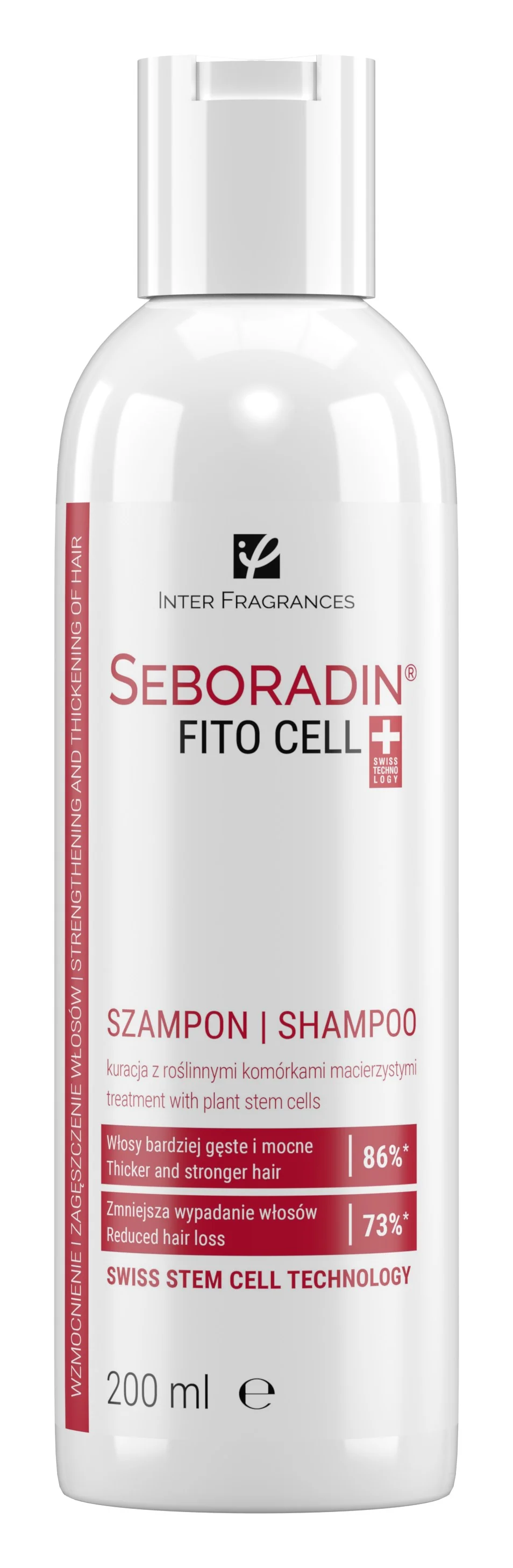 Seboradin FitoCell szampon-kuracja stymulująca odrost włosów, 200 ml