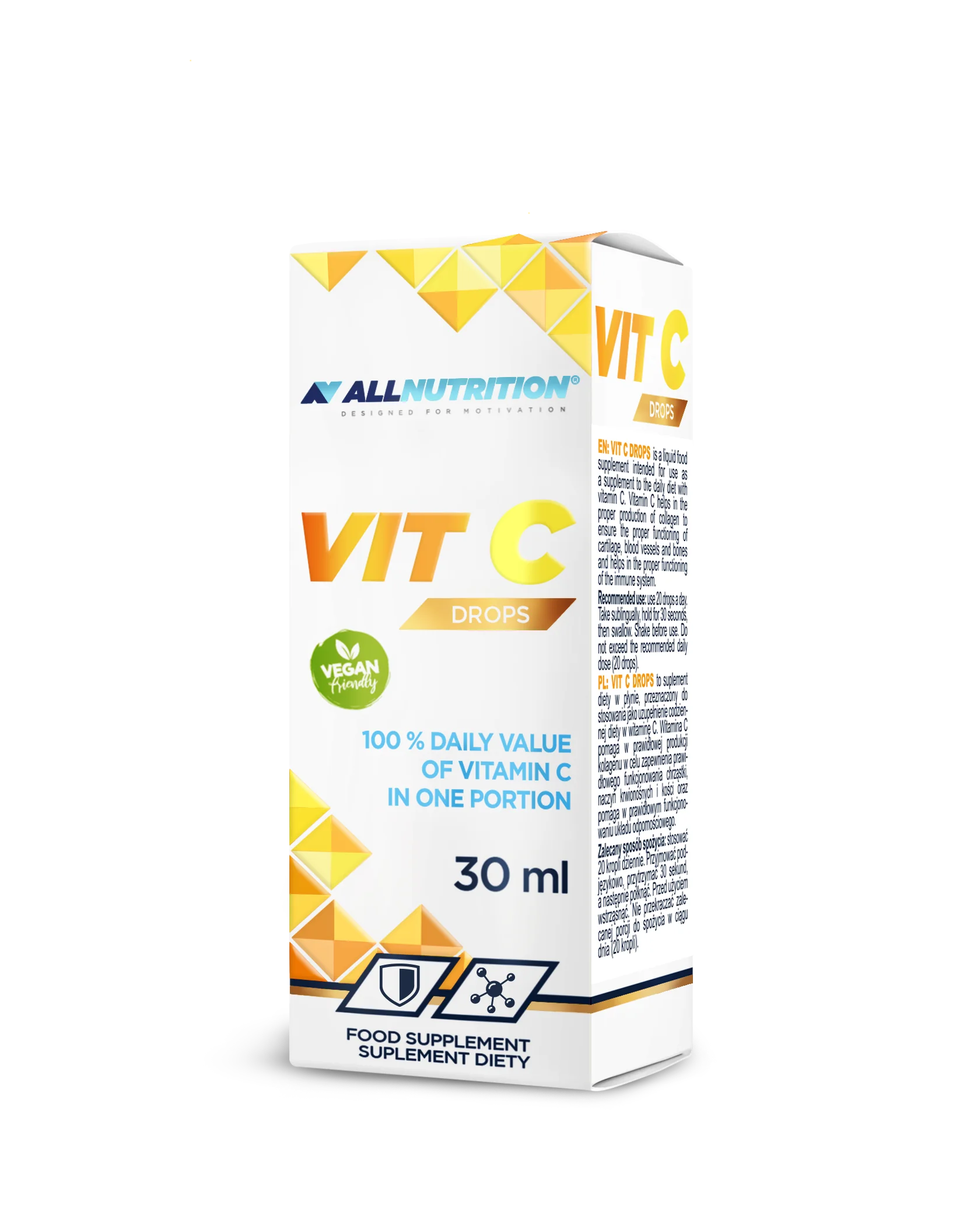 Allnutrition Witamina C Drops 30 ml