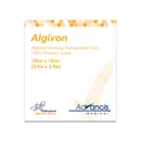 Algivon, opatrunek alginianowy z miodem manuka, 10cmx10cm, 5 szt.