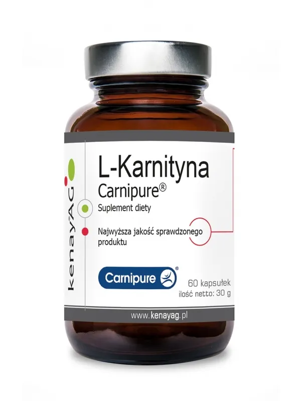 KenayAG, L- Karnityna Carnipure, suplement diety, 60 kapsułek