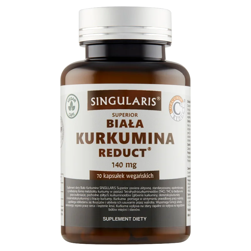 Singularis Superior Reduct Biała kurkumina 140 mg 70 kapsułek